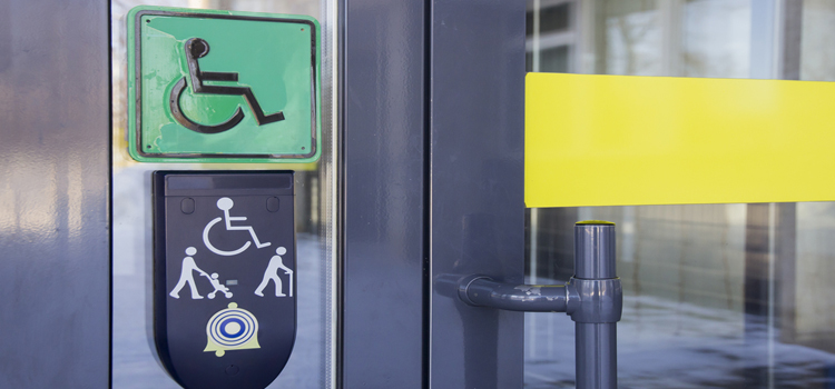 automatic handicap door opener in Ives Estates